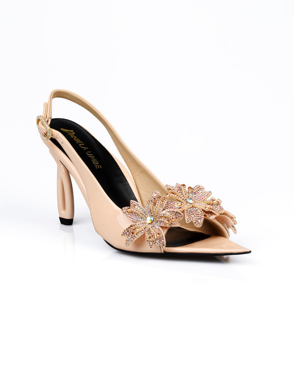 Made-to-Order Succeed Sandals (Nude)