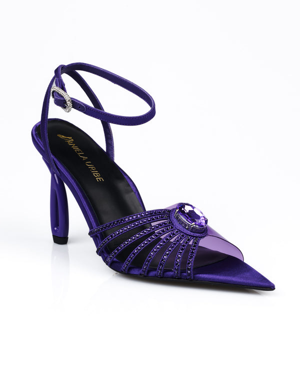 Made-to-Order Bloom Sandals (Purple)