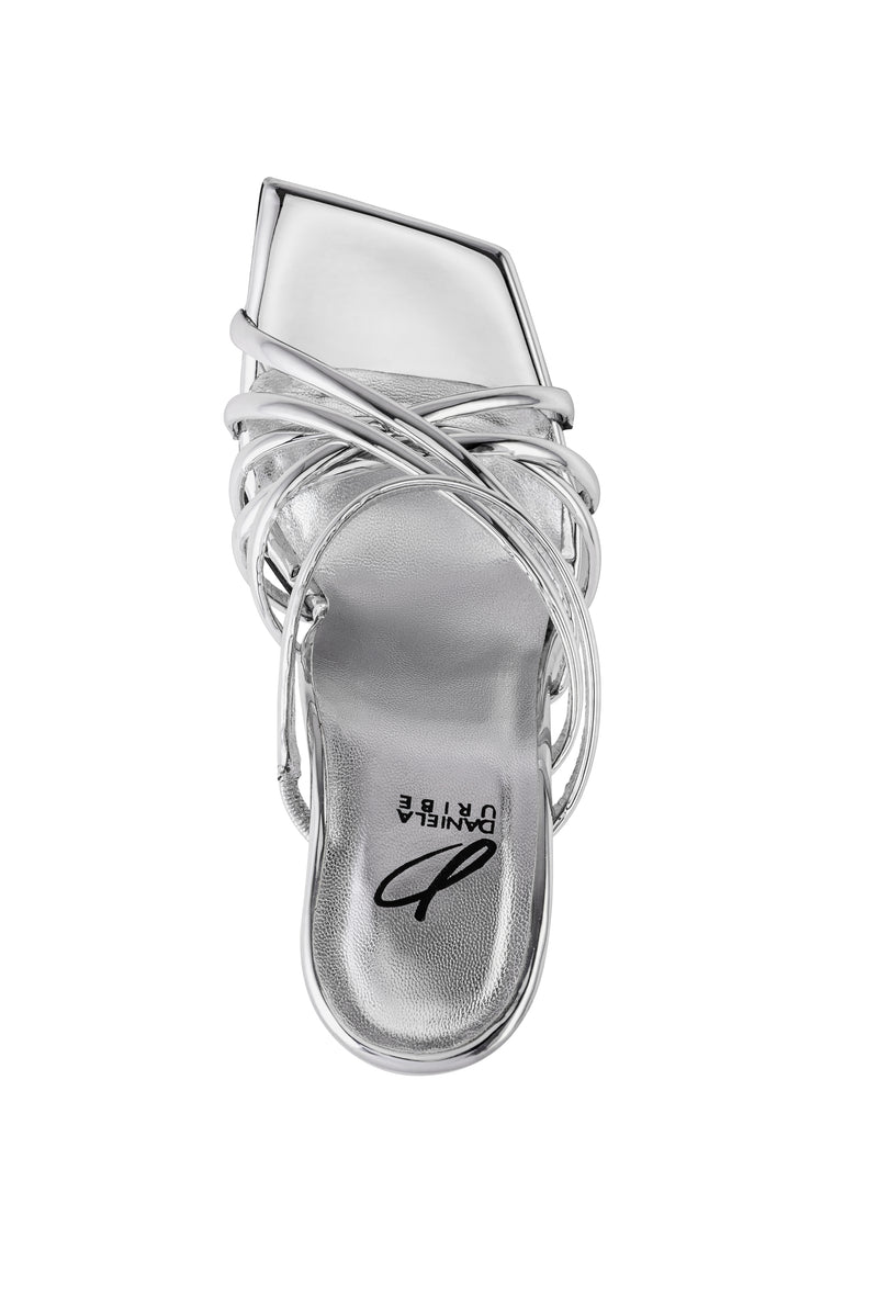 Entwine Sandal (Metallic Silver)